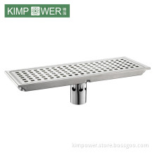 Square hole stainless steel floor drain